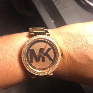 MK Rose Gold Watch
